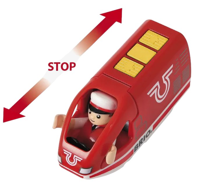 Залізниця Brio 33746 Червоний локомотив з USB (7312350337464) - зображення 4