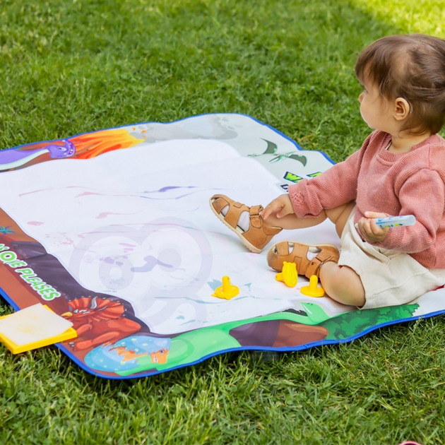 Килимок для малювання водою Woopie XXL Печатки Цифри 100 x 80 см (5906280653439) - зображення 10