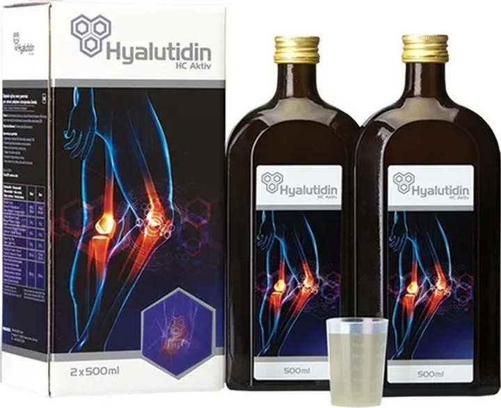 Suplement diety Gramme Revit Hyalutidin HC Aktiv w płynie 2 x 500 ml (5902596262013) - obraz 1