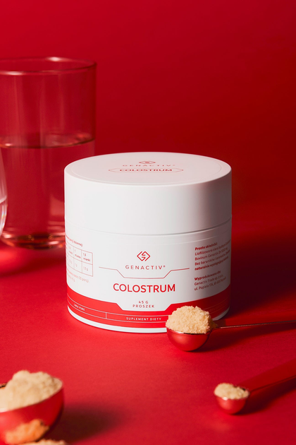 Suplement diety Genactiv Colostrum w proszku 45 g (5907546536473) - obraz 2