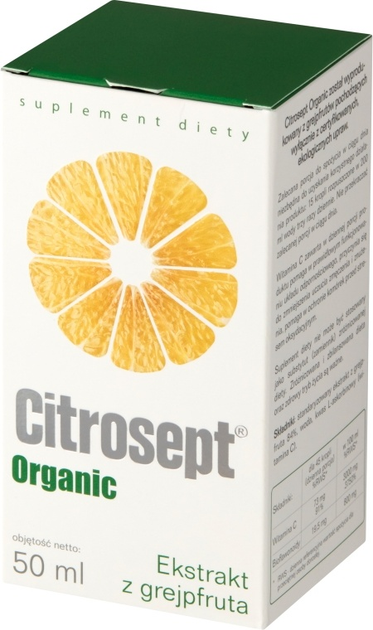 Suplement diety Citrosept Organic Citrosept Organic 50 ml (5903137171078) - obraz 2