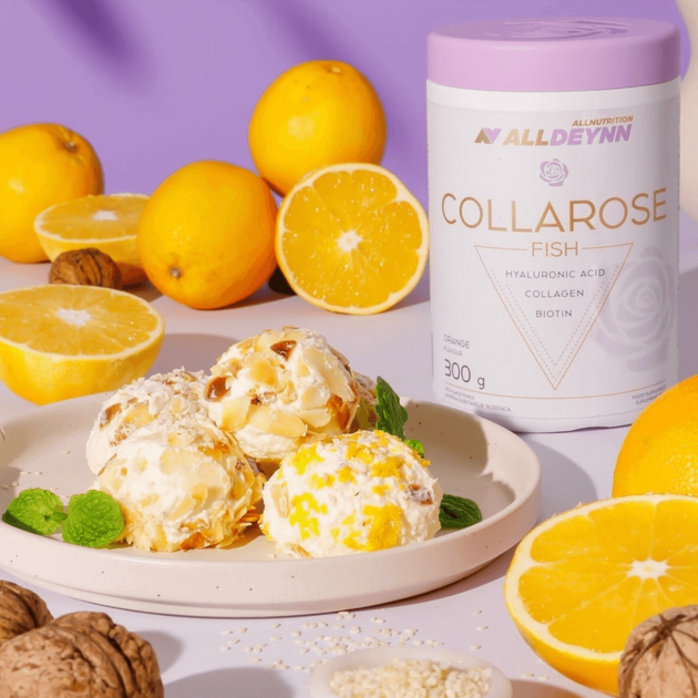 Suplement diety Alldeynn Collarose Fish Smak pomarańczowy 300 g (5902837738581) - obraz 2