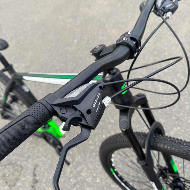Велосипед CrossBike 29" Convoy 2025 Рама 19" black-green - изображение 3