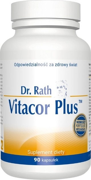 Suplement diety Dr. Rath Vitacor Plus 90 kapsułek (4260328551936) - obraz 1