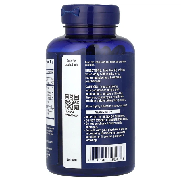 Жирные кислоты Life Extension Супер Омега-3 Плюс Omega Foundations Super Omega-3 Plus 120 Желатинових Капсул - Фото 3 Жирные кислоты Life Extension Супер Омега-3 Плюс Omega Foundations Super Omega-3 Plus 120 Желатинових Капсул - изображение 3