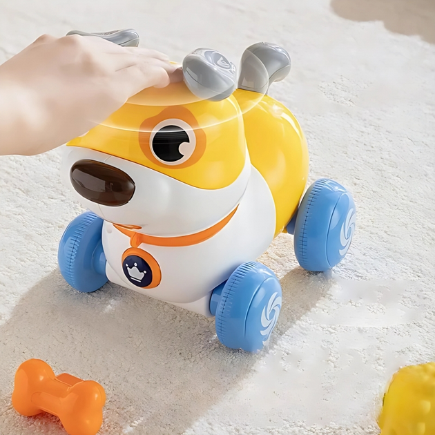 Інтетерактивна іграшка Woopie 2в1 Гавкаючий песик на колесах 53293 (5906280653293) - зображення 2