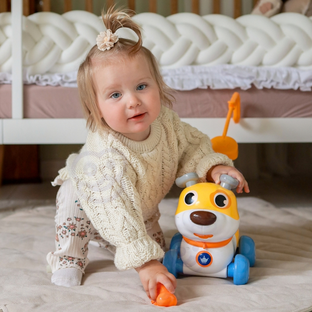 Інтетерактивна іграшка Woopie 2в1 Гавкаючий песик на колесах 53293 (5906280653293) - зображення 5