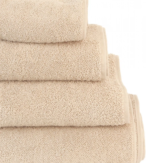Полотенце махровое MBM HOME для ванной 90x150 см Прикосновение Бежевый (BT-13 XL BEIGE) - изображение 3