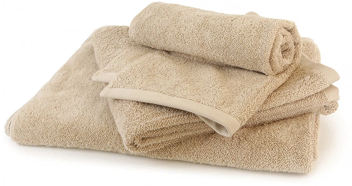 Полотенце махровое MBM HOME для ванной 90x150 см Прикосновение Бежевый (BT-13 XL BEIGE) - изображение 4