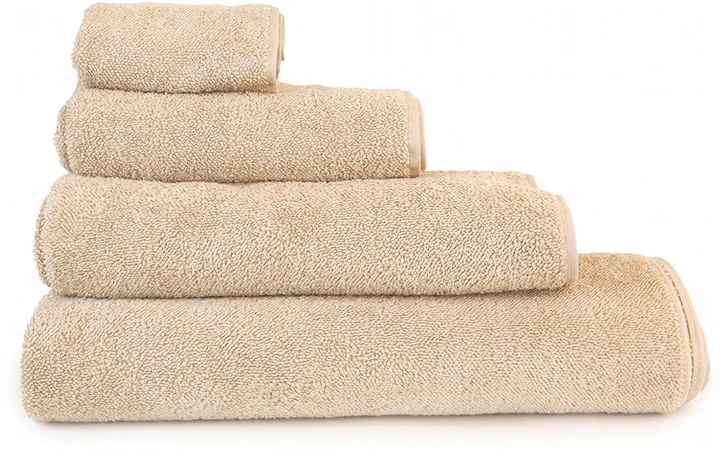 Полотенце махровое MBM HOME для ванной 90x150 см Прикосновение Бежевый (BT-13 XL BEIGE) - изображение 5