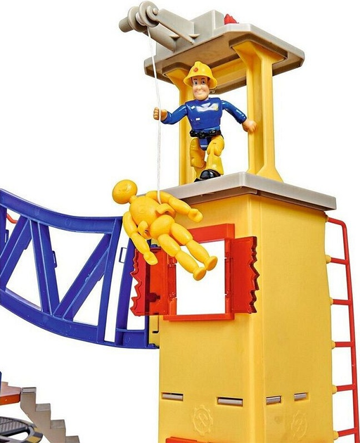 Ігровий набір Simba Пожежник Сем Пожежна станція XXL Y3782 (4006592081881) - зображення 8