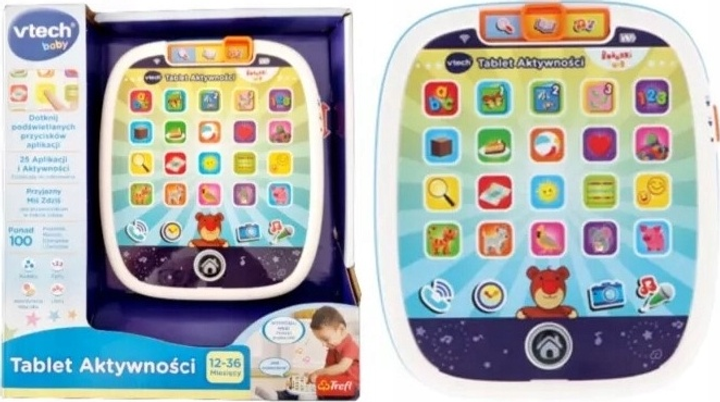 Інтерактивна іграшка VTech Планшет для активності Малюк та ведмідь (польська мова) (5900511615609) - зображення 2