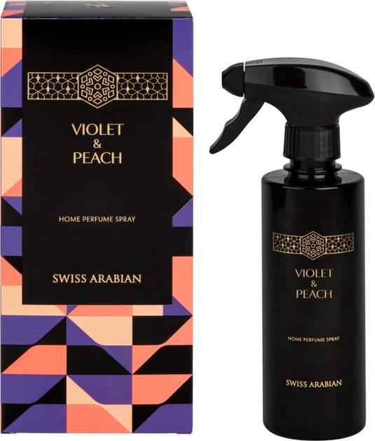 Perfumowany spray do pomieszczeń Swiss Arabian Violet & Peach 300 ml (6295124038396) - obraz 2