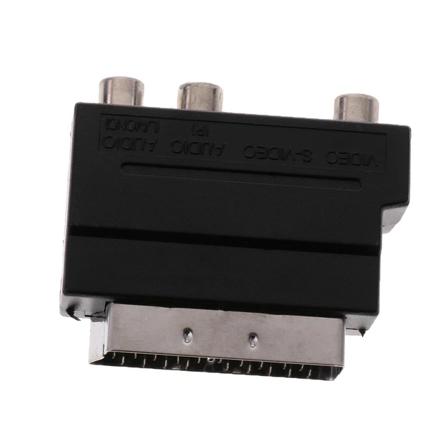 Переходник Alitek SCART - S-Video, 3xRCA (M/F) Адаптер 3xRCA S-видео композит (48896) - Фото 5 Переходник Alitek SCART - S-Video, 3xRCA (M/F) Адаптер 3xRCA S-видео композит (48896) - изображение 5