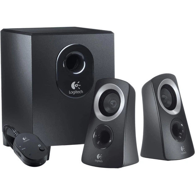 Акустическая система Logitech 2.1 Z313 Black (980-000413) - Фото 1 Акустическая система Logitech 2.1 Z313 Black (980-000413) - изображение 1