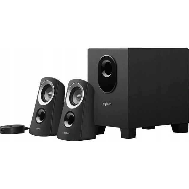Акустическая система Logitech 2.1 Z313 Black (980-000413) - Фото 2 Акустическая система Logitech 2.1 Z313 Black (980-000413) - изображение 2