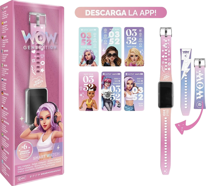 Smartwatch Kids Euroswan​ WOW Generation (WOW00025) - obraz 3