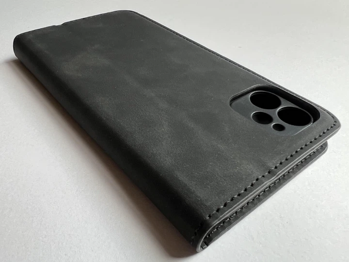 Защитный чехол-книжка K'try для Apple iPhone 11 черный, из матовой искусственной кожи со слотами для карт - Фото 8 Защитный чехол-книжка K'try для Apple iPhone 11 черный, из матовой искусственной кожи со слотами для карт - изображение 8