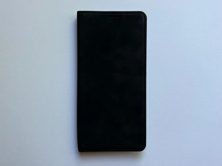 Защитный чехол-книжка K'try для Xiaomi 14 Pro черный, из матовой искусственной кожи со слотами для карт - Фото 1 Защитный чехол-книжка K'try для Xiaomi 14 Pro черный, из матовой искусственной кожи со слотами для карт - изображение 1