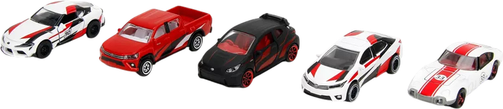 Набір моделей автомобілів Simba Majorette Japan Racer 5 szt. (3467452077603) - зображення 3