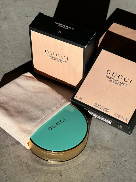 Бронзер Gucci Poudre De Beauté Éclat Soleil Powder відтінок 01 - зображення 3