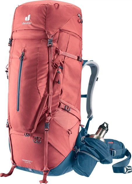 Похідний рюкзак Deuter Aircontact X 70+15 (Redwood/Ink) (DT 3370322 5335) - зображення 8