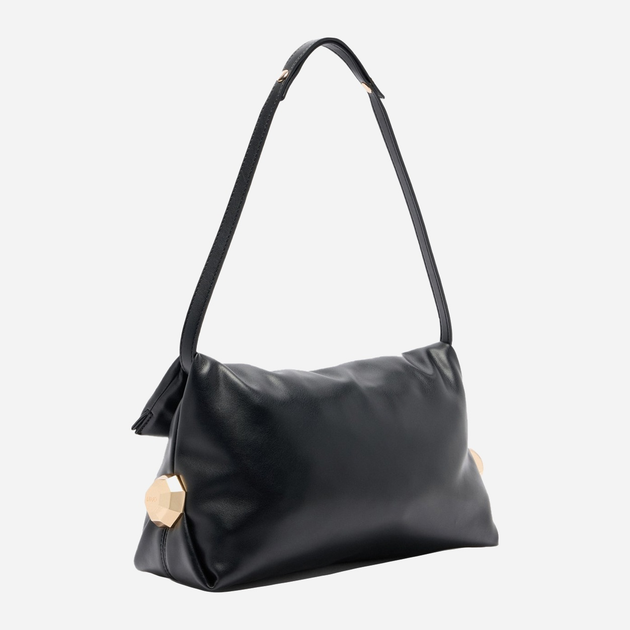 Сумка багет жіноча зі штучної шкіри середня Liu Jo AF5097E0077 22222 Чорна (800070345614) - зображення 2