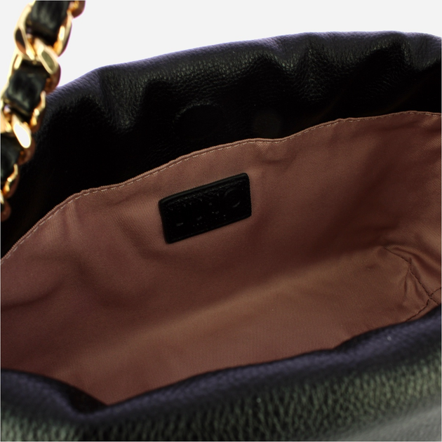 Torebka crossbody damska mała z łańcuszkiem Liu Jo AF5132E0058 22222 Czarna (800070345568) - obraz 5