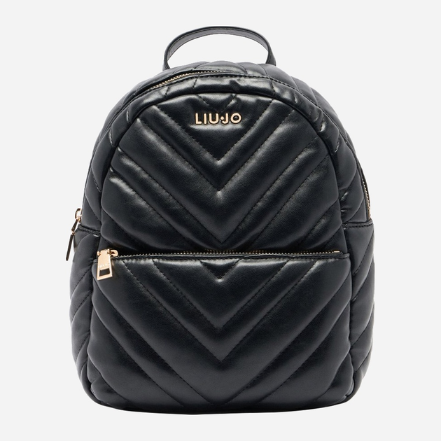 Рюкзак жіночий зі штучної шкіри Liu Jo AF5186E0426 22222 Чорний (800070345508) - зображення 1