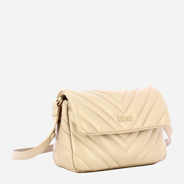 Torebka crossbody damska mała Liu Jo AF5188E0426 51308 Beżowa (800070345584) - obraz 3