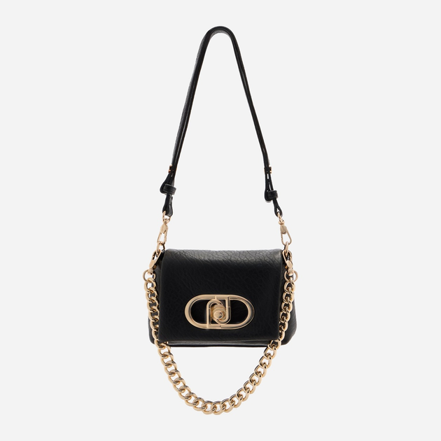 Torebka damska mała z łańcuszkiem Liu Jo AF5269E0161 22222 Czarna (800070345588) - obraz 1