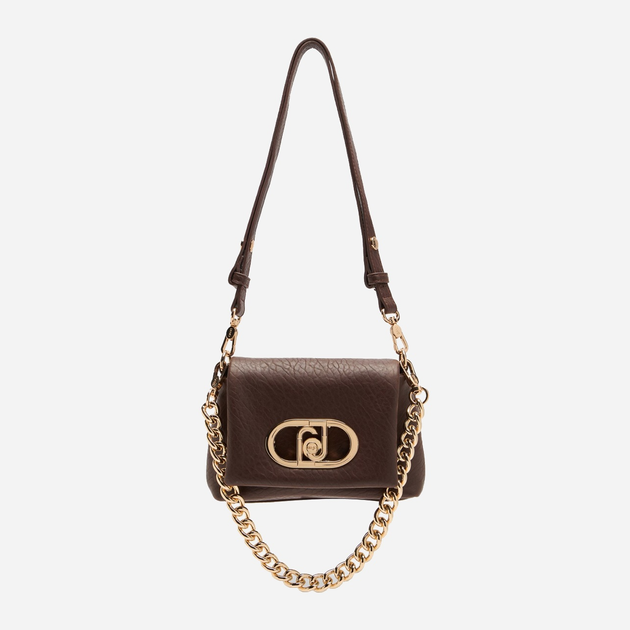 Torebka damska mała z łańcuszkiem Liu Jo AF5269E0161 90912 Ciemnobrązowa (800070345591) - obraz 1