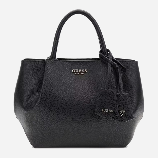 Torebka crossbody damska Guess Amorette HWBG7898060 Czarna (800070344373) - obraz 1