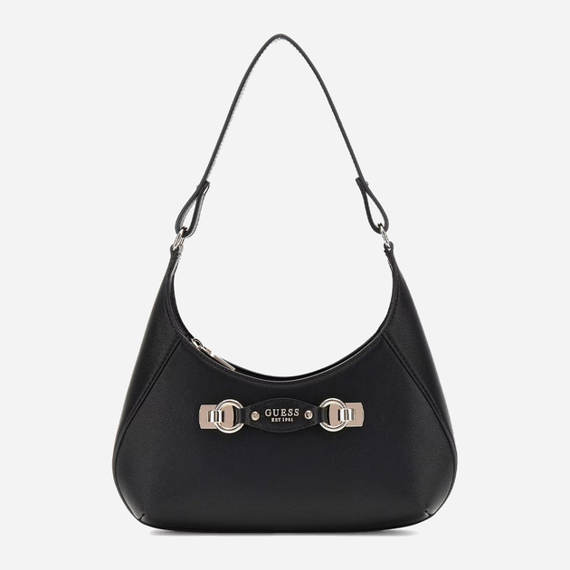 Torebka bagietka damska Guess Mimina HWBG8015180 Czarna (800070344384) - obraz 1