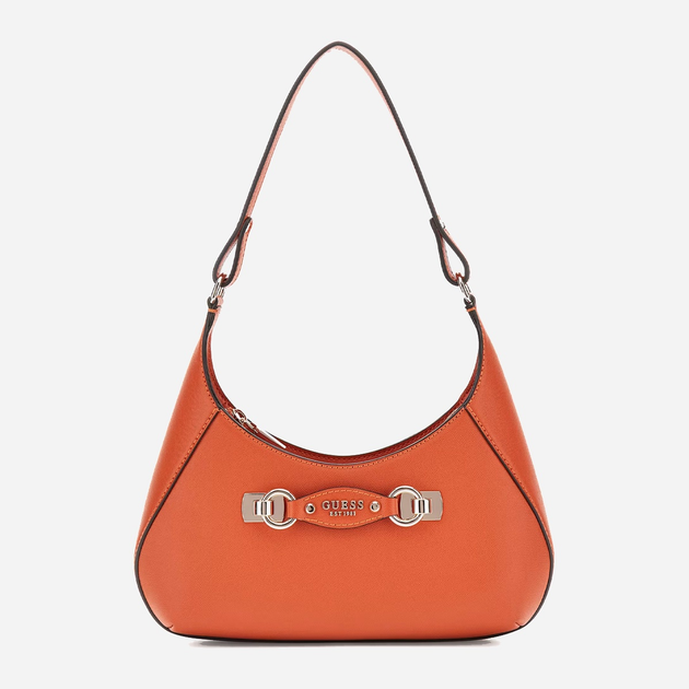 Torebka bagietka damska Guess Mimina HWBG8015180 Pomarańczowa (800070344385) - obraz 1