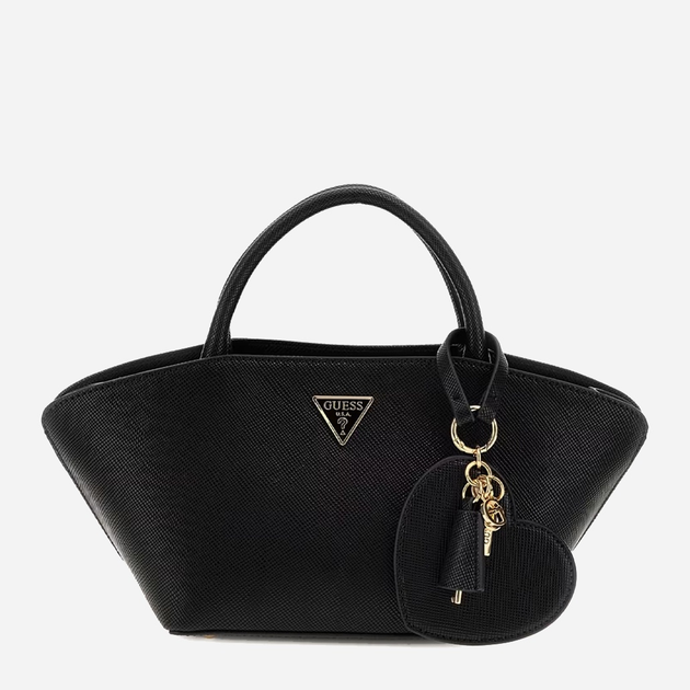 Torebka crossbody damska mała Guess Bolena HWZG9207760 Czarna (800070344432) - obraz 1