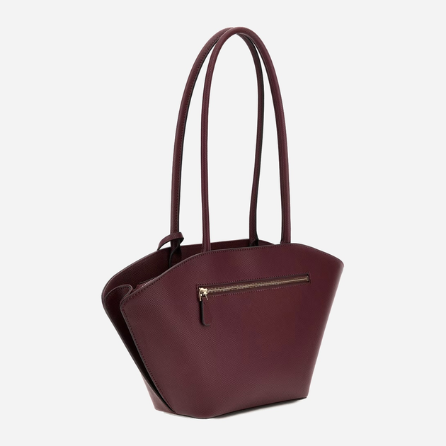 Torebka damska mała Guess Bolena HWZG9207090 Bordowa (800070344431) - obraz 2