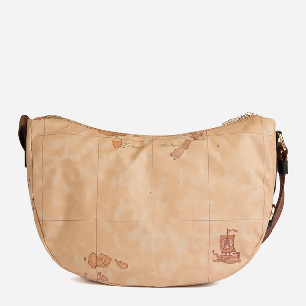 Torebka bagietka damska materiałowa Alviero Martini LD37S578 0001 Beżowa (800070347653) - obraz 2