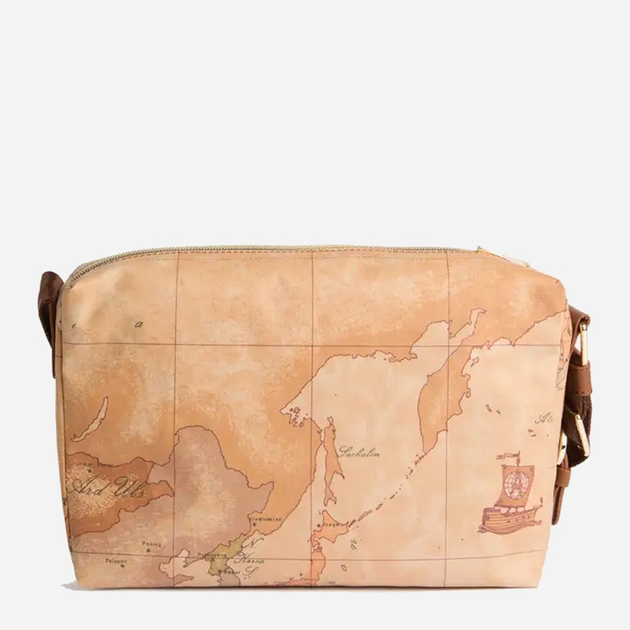 Torebka crossbody damska materiałowa mała Alviero Martini LD38S578 0548 Jasnobrązowa (800070347656) - obraz 2