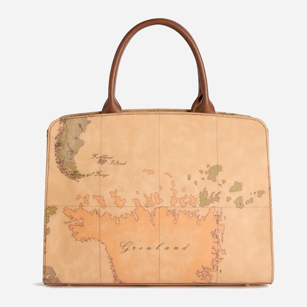 Torebka crossbody damska materiałowa Alviero Martini LD63G611 0548 Jasnobrązowa (800070347664) - obraz 2