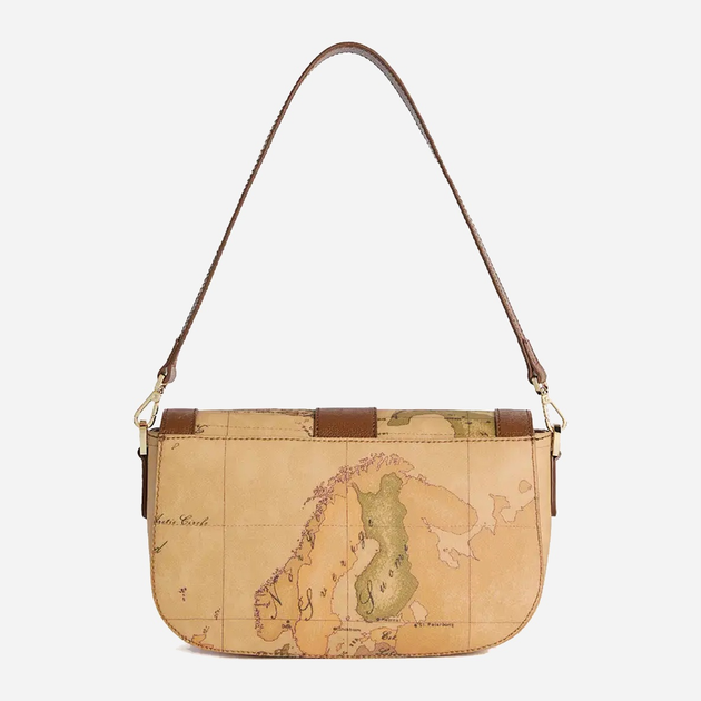 Torebka crossbody damska materiałowa mała Alviero Martini LD66G611 0548 Jasnobrązowa (800070347666) - obraz 2