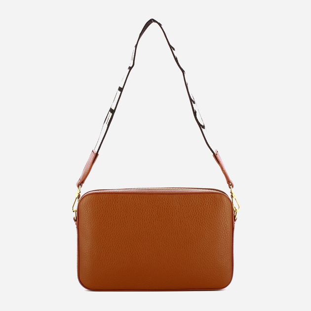 Torebka crossbody damska ze skóry naturalnej mała Coccinelle Tebe E5MN5520101 W11 Brązowa (800070345983) - obraz 2