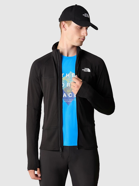 Спортивна кофта чоловіча The North Face M Bolt Polartec NF0A825FJK31 XL Чорна (800070321529) - зображення 4