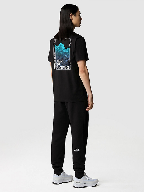 Koszulka męska długa The North Face M Foundation Graphic Tee S/S NF0A86XHOGF1 L Czarna (800070321542) - obraz 3