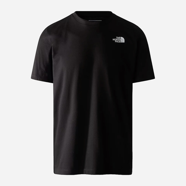 Koszulka męska długa The North Face M Foundation Graphic Tee S/S NF0A86XHOGF1 S Czarna (800070321544) - obraz 5