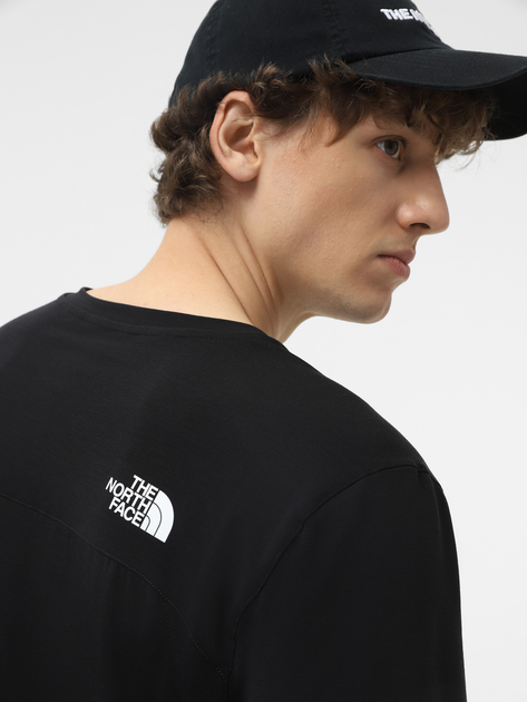 Koszulka sportowa męska The North Face M Lightning Alpine S/S NF0A87H7JK31 S Czarna (800070321552) - obraz 3