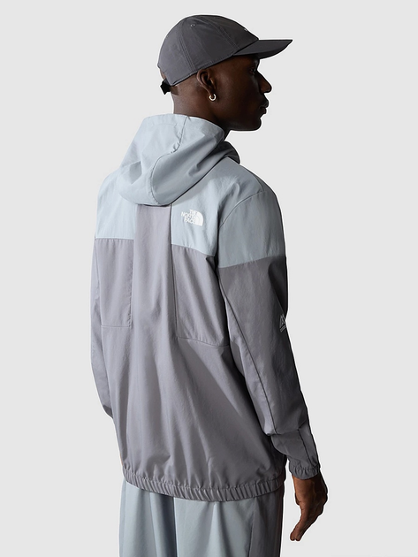 Kurtka wiatrówka męska z kapturem sportowa The North Face M Ma Wind Track NF0A87J2W2O1 S Szara (800070321556) - obraz 2