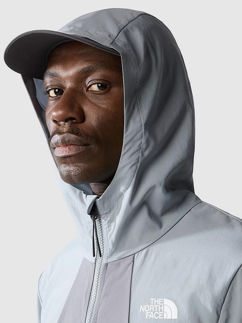 Kurtka wiatrówka męska z kapturem sportowa The North Face M Ma Wind Track NF0A87J2W2O1 S Szara (800070321556) - obraz 5