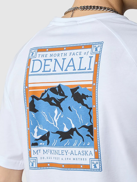 Футболка бавовняна довга чоловіча The North Face M S/S North Faces NF0A87NUFN41 S Біла (800070321592) - зображення 5