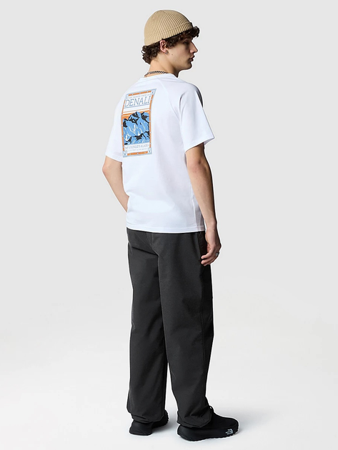 Футболка бавовняна довга чоловіча The North Face M S/S North Faces NF0A87NUFN41 XL Біла (800070321595) - зображення 3